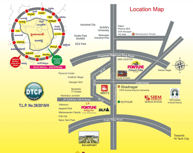 Project Image of 1499.95 - 5742.65 Sq.ft Residential Plot Plot for buy in Fortune Smart City 6