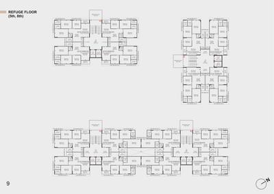 Project Image of 857.24 - 895.66 Sq.ft 3 BHK Apartment for buy in Satyenza The Auralis