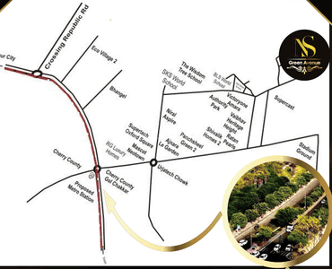 Project Image of 0.0 - 1395.0 Sq.ft 3 BHK Apartment for buy in NS Green Avenue