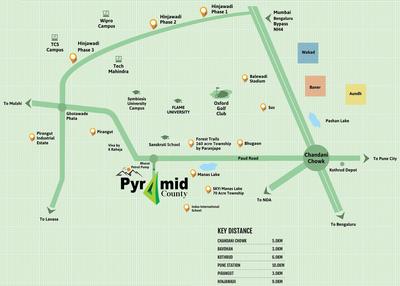 Project Image of 0.0 - 1427.0 Sq.ft 4 BHK Row House for buy in Prasad Pyramid County Bhukum