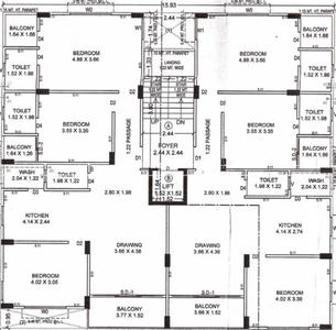Siddhchakra Sabarmati Saral Residency Images for Cluster Plan of Siddhchakra Sabarmati Saral Residency 1