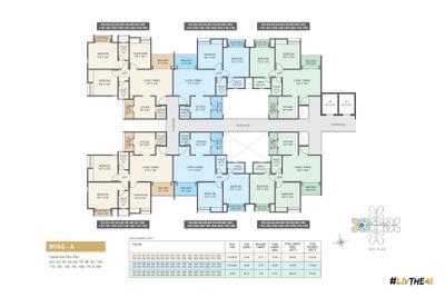 Project Image of 602.0 - 879.0 Sq.ft 2 BHK Apartment for buy in Krisala 41 Cosmo Building G