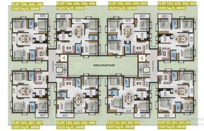 Project Image of 1595.0 - 1625.03 Sq.ft 3 BHK Apartment for buy in Shree Jagannath Rajsikhar