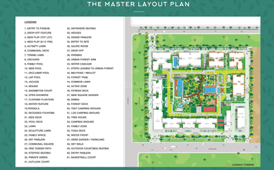 Project Image of 612.25 - 1276.28 Sq.ft 2 BHK Apartment for buy in Godrej Woods Phase II