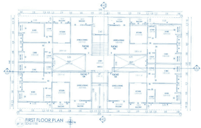 D Map Shivtirth Shivtirth Cluster Plan for 1st floor 1