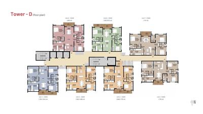 Project Image of 1208.0 - 1931.0 Sq.ft 2 BHK Apartment for buy in Indis One City