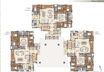 Project Image of 0.0 - 8321.0 Sq.ft 4 BHK Apartment for buy in Kingfisher Towers