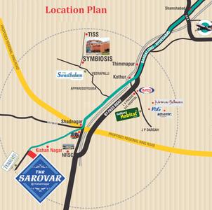 TMR Sarovar Images for locationPlan 1