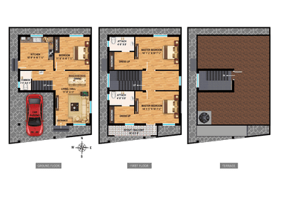 Project Image of 1630.0 - 1710.0 Sq.ft 3 BHK Villa for buy in Therase Homes Luxe