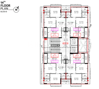 Project Image of 560.8 - 852.93 Sq.ft 2 BHK Apartment for buy in Swara Sky Elegance
