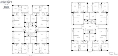 Project Image of 946.15 - 1081.45 Sq.ft 3 BHK Apartment for buy in Uma Planet Point