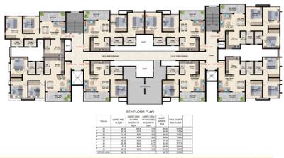 Project Image of 716.24 - 878.0 Sq.ft 2 BHK Apartment for buy in Tejas Nandan
