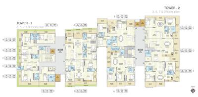 Project Image of 367.0 - 3330.0 Sq.ft 1 BHK Apartment for buy in Manyam Skypark