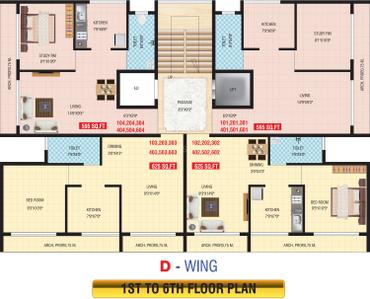 Project Image of 309.0 - 317.0 Sq.ft 1 BHK Apartment for buy in Sadguru Nakshtra Phase I