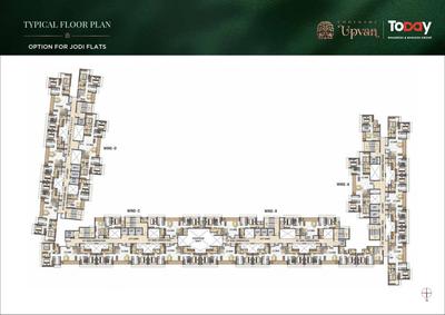 Project Image of 417.0 - 585.0 Sq.ft 1 BHK Apartment for buy in Codename Upvan