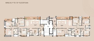 Project Image of 3352.0 - 3398.0 Sq.ft 4 BHK Apartment for buy in The Avenue Milestone