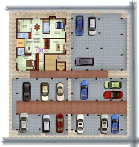 Project Image of 894.0 - 1368.0 Sq.ft 2 BHK Apartment for buy in Sapthagiri Sarithra Apartment