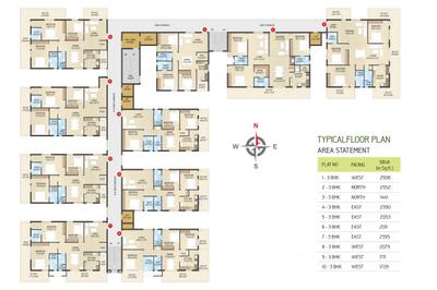 Project Image of 1441.0 - 2938.0 Sq.ft 3 BHK Apartment for buy in TNR Phool Deep Greens
