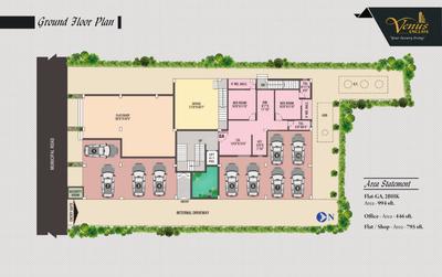 Project Image of 784.0 - 1560.0 Sq.ft 2 BHK Apartment for buy in Venus Enclave