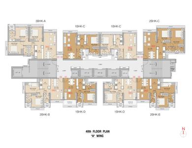Project Image of 683.0 - 1011.0 Sq.ft 2 BHK Apartment for buy in Ruparel Stardom