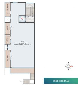 Shree Prateshwar Residency Prateshwar Residency Cluster Plan for 1st Floor 1