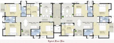 Project Image of 0.0 - 1606.0 Sq.ft 3 BHK Apartment for buy in Radiance Rajshri