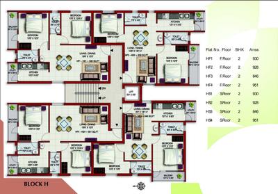 Project Image of 625.0 - 1288.0 Sq.ft 1 BHK Apartment for buy in Colorhomes Elite Enclave