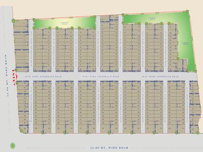 Yogeshwar Siddhivinayak Residency Layout Plan 1