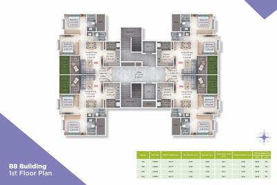 Project Image of 668.0 - 990.0 Sq.ft 2 BHK Apartment for buy in Majestique Rhythm County Phase III