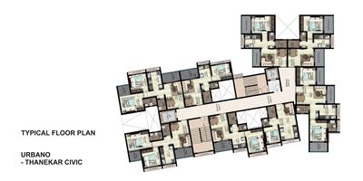 Project Image of 318.07 - 540.89 Sq.ft 1 BHK Apartment for buy in Thanekar Civic Phase II