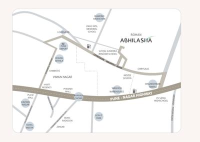 Project Image of 358.0 - 760.0 Sq.ft 1 BHK Apartment for buy in Rohan Abhilasha 3