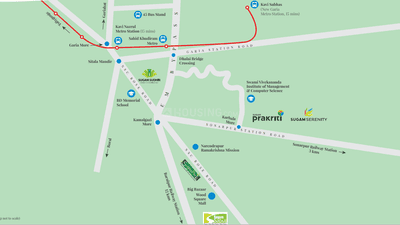 Project Image of 1055 Sq.ft 3 BHK Apartment / Flat for sale in Kamalgazi for Rs. 5200000
