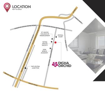 Project Image of 1569.0 - 1955.0 Sq.ft 3 BHK Apartment for buy in First Digha Orchid