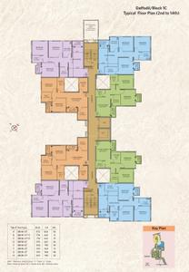 Project Image of 515.0 - 991.0 Sq.ft 1.5 BHK Apartment for buy in Siddha Waterfront Phase I