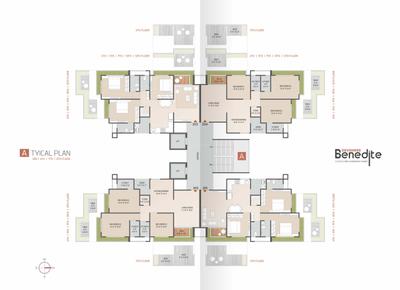 Project Image of 639.0 - 869.0 Sq.ft 2 BHK Apartment for buy in Devshree Benedite