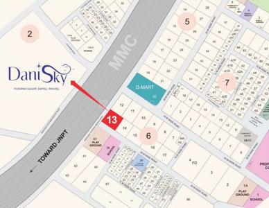 Project Image of 365.0 - 586.0 Sq.ft 1 BHK Apartment for buy in Dani Sky