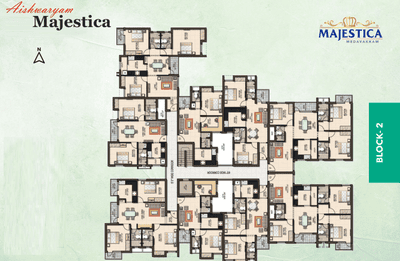 Project Image of 379.0 - 1488.0 Sq.ft 1 BHK Apartment for buy in Majestica