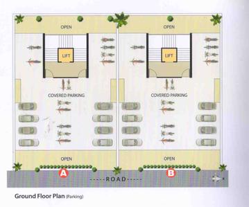 Project Image of 477.59 - 591.91 Sq.ft 2 BHK Apartment for buy in Tirth Avenue Wing B