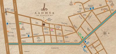 Project Image of 611.82 - 777.26 Sq.ft 2 BHK Apartment for buy in Aadhya Aangan