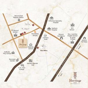 Project Image of 600 Sq.ft 2 BHK Apartment / Flat for sale in Mulund East for Rs. 15200000