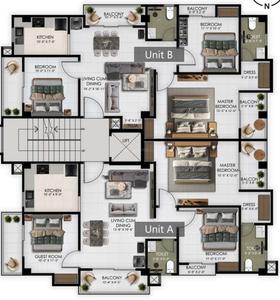 Project Image of 1385.0 - 1450.0 Sq.ft 3 BHK Apartment for buy in ABH Prive