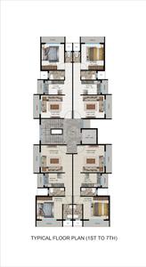 Project Image of 277.71 - 309.68 Sq.ft 1 BHK Apartment for buy in Manzil Amor