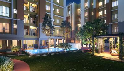 Project Image of 438.0 - 935.0 Sq.ft 1 BHK Apartment for buy in Realmark Kabyo Neer
