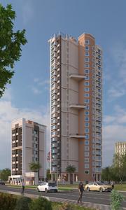 Project Image of 393.0 - 570.0 Sq.ft 1 BHK Apartment for buy in Krivi Rudra Avenue