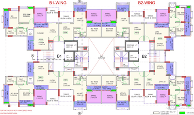 Project Image of 656.0 - 995.0 Sq.ft 1 BHK Apartment for buy in Unnati Gagan Cefiro