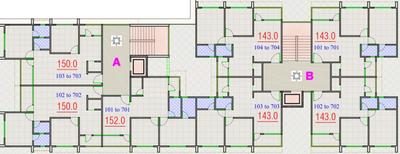 Project Image of 1350 Sq.ft 2 BHK Builder Floor for sale in New Maninagar for Rs. 5200000