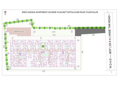 Project Image of 1285.0 - 1806.0 Sq.ft 2 BHK Apartment for buy in Sree Dakshas Diora