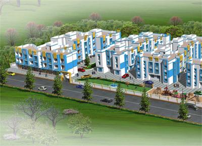Project Image of 650.0 - 950.0 Sq.ft 1 BHK Apartment for buy in Shanti Gurukrupa Residency