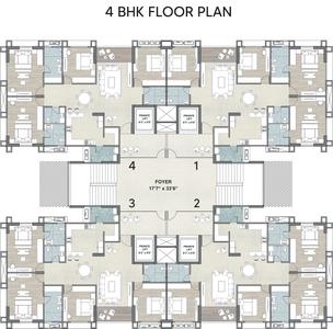 Project Image of 2300.0 - 3250.0 Sq.ft 3 BHK Apartment for buy in Dharohar 