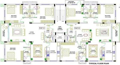 Project Image of 2800 Sq.ft 4 BHK Penthouse for sale in Cooke Town for Rs. 60000000